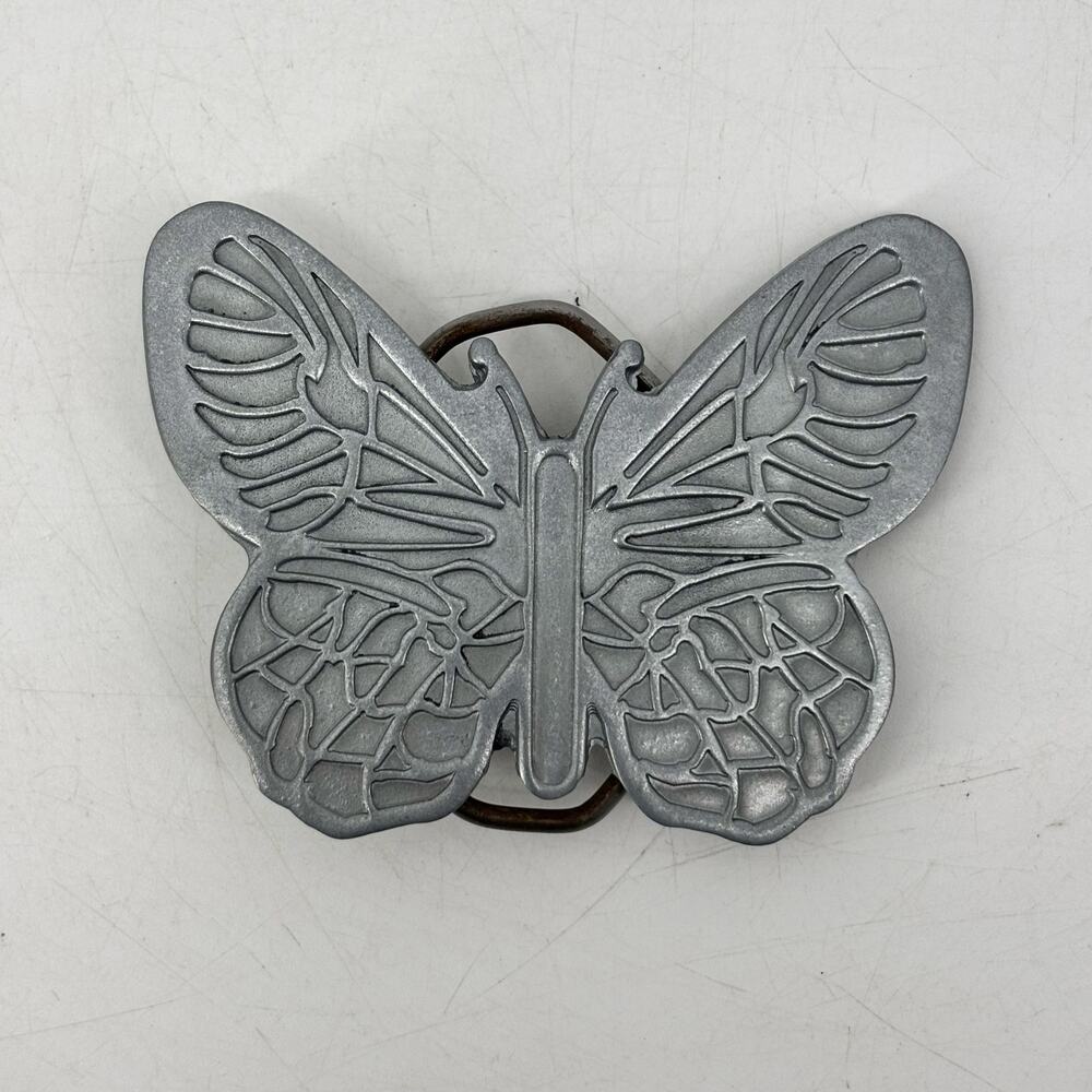 Fairycore Belt Buckle Dolly Streetwear Butterfly Pewter Women's Boho